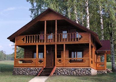 пример деревянного дома