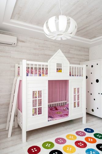 Детская кровать-домик (87 фото): кроватка для детей 2-3 лет в виде чердака для двоих