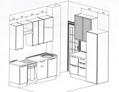 Дизайн кухни в частном доме, интерьер столовой