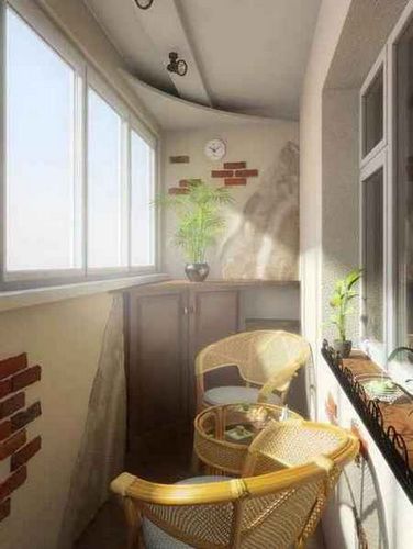Дизайн маленького балкона: как обустроить в хрущевке внутри, фото
