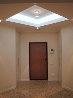 Дизайн потолка в коридоре, фото и варианты оформления потолка в коридоре