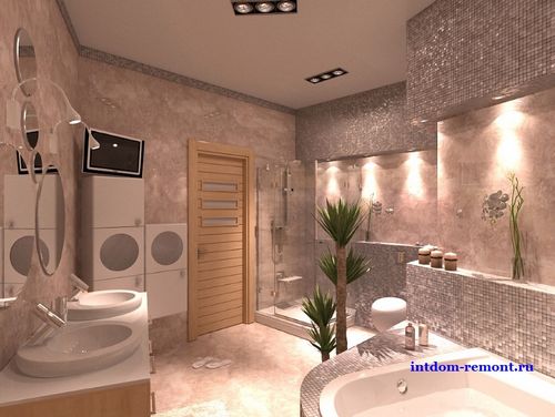 Как без капитального ремонта можно изменить интерьер ванной комнаты.