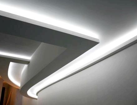 Как сделать потолок из гипсокартона с подсветкой: монтаж подвесных гипсокартонных конструкций своими руками, инструкция, фото и видео