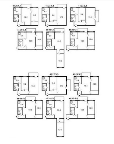 Планировка хрущевки: варианты 1,2,3 комнаты