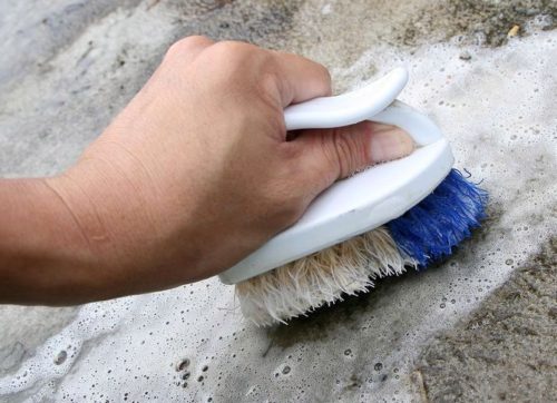 Растворители для бетона своими руками: как очистить поверхность от застывшего раствора. Средство для удаления бетона. Растворители для бетона своими руками: как очистить поверхность от застывшего раствора