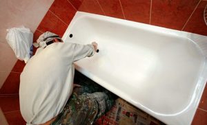 Реставрация ванн эмалью - варианты выполнения работ