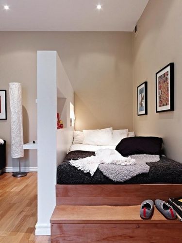 Спальня-гостиная: фото, как сделать из комнаты, оформление дверей 2 в 1, светильники с камином, освещение