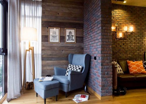 Стиль гранж в интерьере квартиры: характеристика и описание стиля, выбор напольного покрытия + фото
