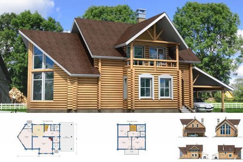 Строительство деревянного дома: (8 фото), видео, своими руками, проектирование, отделка и конопатка снаружи и внутри, отопление. Цена - ЭтотДом