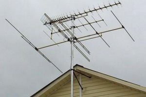 Телевизионные антенны в частном доме: грозозащита, установка ТВ антенн и их устройство