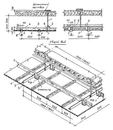 ВСН 28-95. Инструкция по технологии монтажа и отделке подвесных потолков индустриальными методами