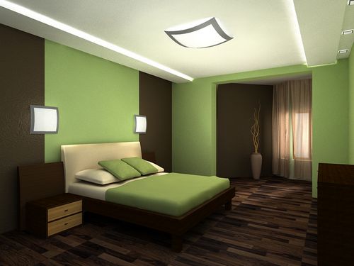Зеленые обои в спальне (57 фото): обои светло-зеленого и темно-зеленого цвета в интерьере, дизайн