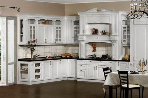 Кухонная мебель - фото вариантов кухонь, описание