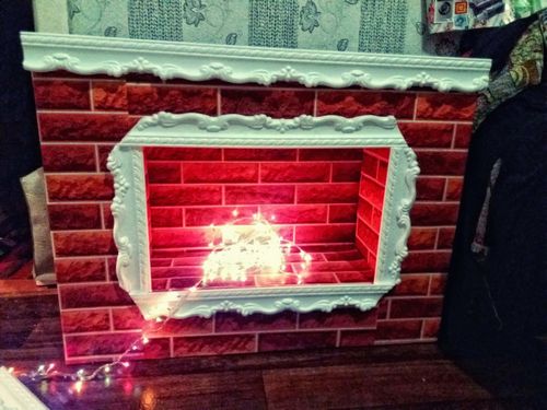 Камин из коробок своими руками: пошаговая инструкция с фото (камин, коробка, картон) Камин из коробок своими руками: пошаговая инструкция с фото