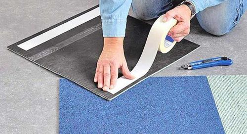 Модульная ковровая плитка: процесс укладки на пол, описание брендов