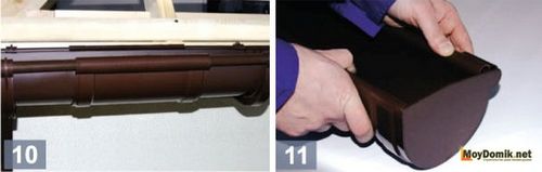 Монтаж водосточной системы – инструкция по установке пластиковых и металлических водостоков своими руками (водосточный, желоб) Монтаж водосточной системы – инструкция по установке пластиковых и металлических водостоков своими руками