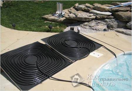 Водонагреватель для бассейна своими руками - как сделать (бассейн, труба, насос) Водонагреватель для бассейна своими руками - как сделать