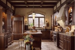 Английский стиль в интерьере кухни загородного дома (фото и видео)