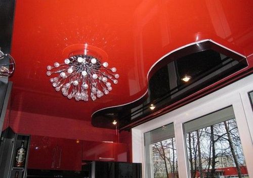 Дизайн подвесного потолка из гипсокартона на кухне: монтаж (фото и видео)