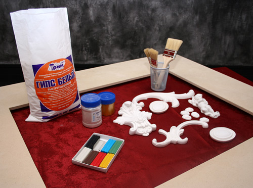 Фасадная лепнина своими руками.