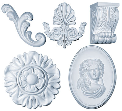 Фасадная лепнина своими руками.