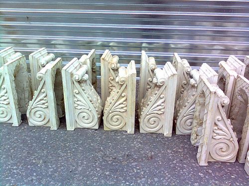 Фасадная лепнина своими руками.