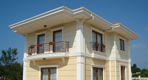 Фасадная лепнина своими руками.