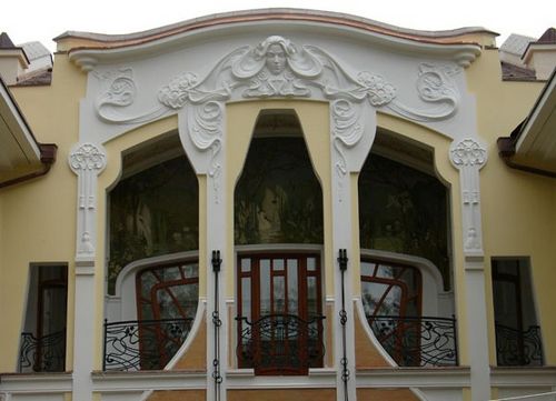 Фасадная лепнина своими руками.