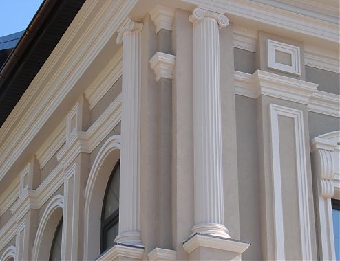 Фасадная лепнина своими руками.