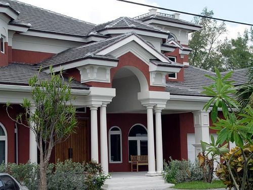 Фасадная лепнина своими руками.