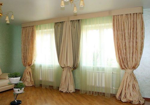 Гардины для штор под натяжной потолок фото: как крепить, подвесной ...