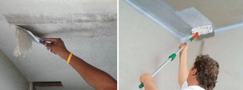Как побелить потолок по старой побелке: отделка, как и чем белить стены своими руками, клей самостоятельно