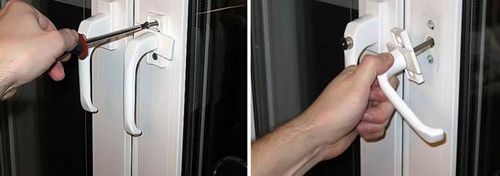 Как поменять ручку на пластиковой двери балкона: замена балконной двери без замены оконного блока