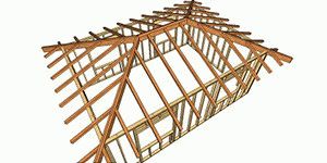 как построить четырехскатную крышу своими руками