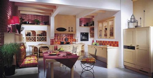 Кухни в деревенском стиле фото: интерьер и дизайн своими руками, оформление маленькой кухни