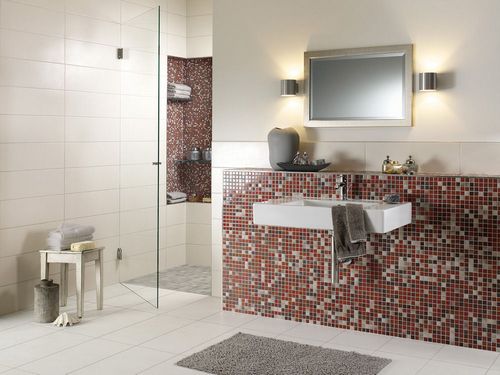 Мозаика в интерьере ванной
