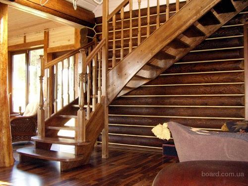 Покраска деревянной лестницы - полезные советы