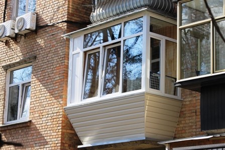 Расширение балкона по основанию плиты: увеличение балкона своими руками