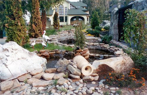 Садовые скульптуры (66 фото): парковая конструкция своими руками из бетона и дерева, мастер-класс изделий из гипса и полистоуна