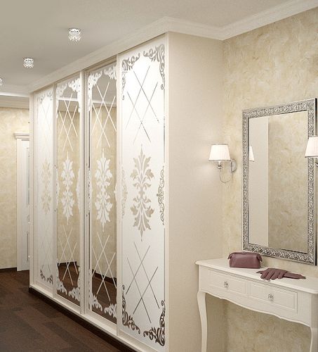 Шкафы в классическом стиле (47 фото): зеркальный шкаф в прихожую, мебель для спальни, классика и неоклассика