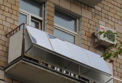 Солнечные батареи на балконе: как работают, устройство своими руками, видео