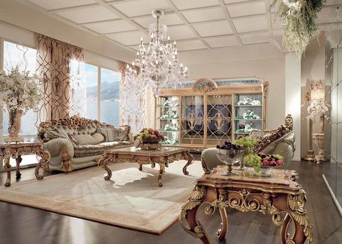 Стол в гостиную (50 фото): выбираем маленький столик и со стульями для зала, современные идеи дизайна интерьера в стиле «классика»