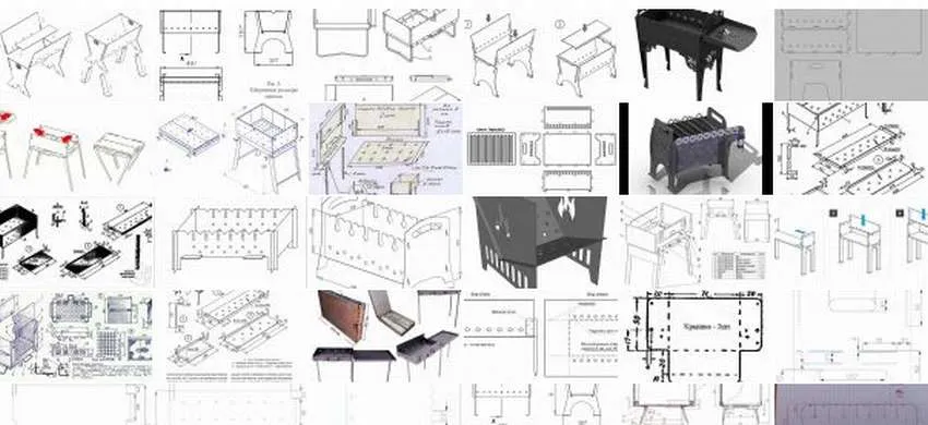 Фото чертежей мангалов. Мангал Тонар разборный чертёж из металла. Чертёж вертикального мангала с размерами из металла разборный. Разборный мангал чемодан чертеж. Мангал чемодан чертежи DFX.