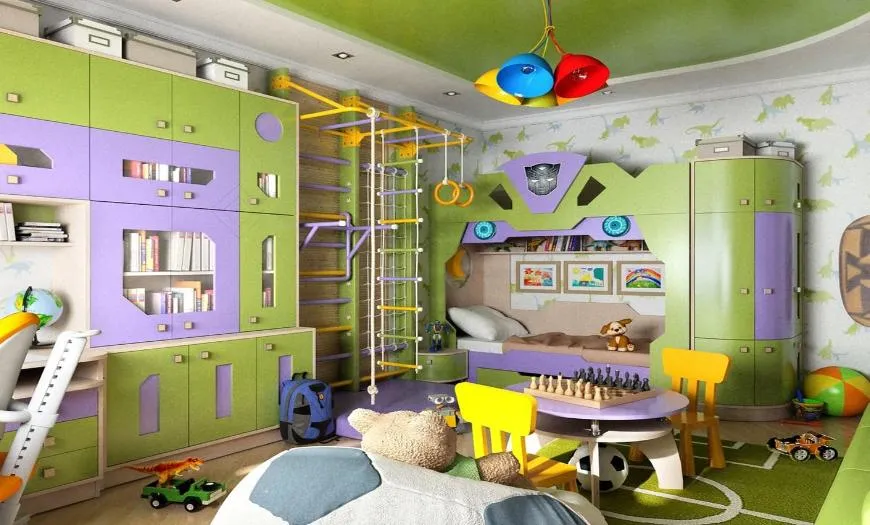 Детская комната для мальчика: 150 фото дизайна